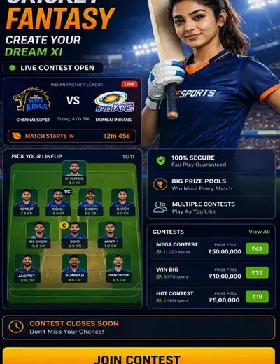 88HOT (88 hotbet) fantasy cricket & matchday visual 3